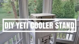 DIY Yeti Cooler Stand