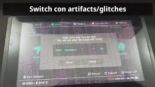 Una Switch con un problema muy raro.