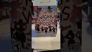Unboxing the night in the woods collector's edition #nightinthewoods  #videogames  #tearsforfears