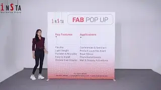 Fab Pop-Up with End Cap | Call +91 9167 246768 or Email enquiry@insta-group.com