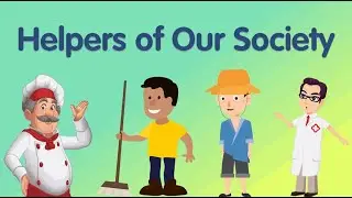 Community Helpers |  Helpers of our society  | Helpers of the Community | Community Helpers for Kids