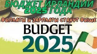 Важно Ирландия Бюджет 2025 года Выплаты и Зарплаты станут выше 