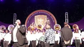Wilberforce University Hounds of Sound Marching Band @The 52nd Quadrennial Session of the AME Church