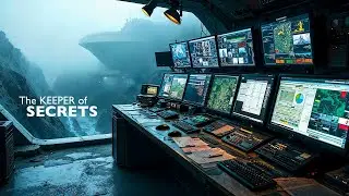 Keeper of Secrets | Sci-Fi Outpost Ambience for Deep Focus & Sleep 4K