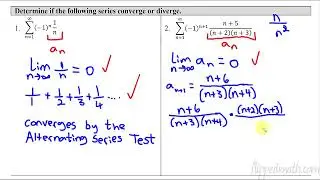 Calculus BC – 10.7 Alternating Series Test for Convergence