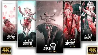 Ganpati Bappa Status || Ganesh Status || Ganpati Bappa Status 2022 || Ganpati 4K Full Screen Status
