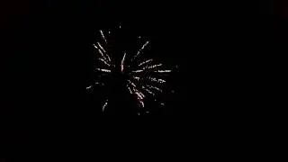 Салют из окна. С новым годом!