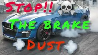 2020 GT500 3.8 WHIPPLE ✋STOP THE BRAKE DUST! 💨#mustang #shelby #ford #gt500 #streetracing #dream car