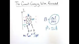 Magnetism   The Current Carrying Wire Revisited part 2