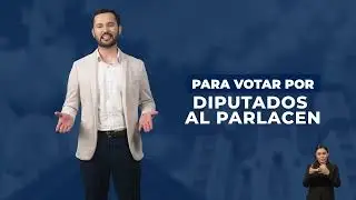 Formas de votar para Concejos Municipales y Diputados al Parlacen