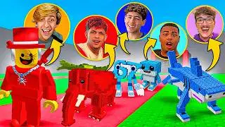 12 YOUTUBERS vs ROUBE UM BRAINROT