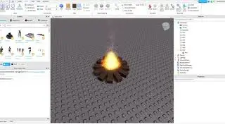 campfire in roblox studio