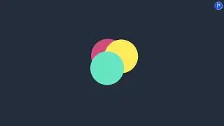 3 colored circles Youtube channel INTRO TEMPLATE multiple colors customized ||  2021 No channel name