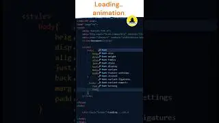 Create Loading Animation || HTML & CSS 🔥