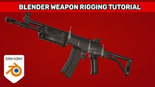 Weapon Rigging Tutorial (Blender Tutorial)