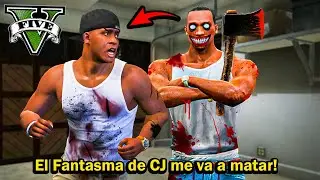 Nunca Invoques al FANTASMA de CJ 😨 en GTA 5! Creepypasta Loquendo 2024