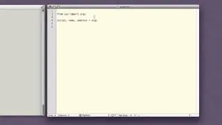 CodeLesson Handling Command-Line Parameters in Python
