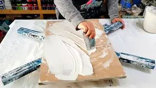 DIY Textured WALL ART! FUN and EASY! ~ Wall Decor