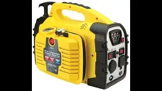 Review:  Rally Portable 8 in 1 Power Source and Jumpstarter Unit with Hand Generator