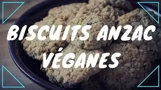 Biscuits ANZAC véganes