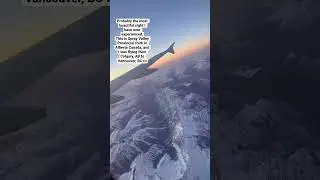 Rocky Mountain Aerial View Vacation Trip To Sydney #Australia 🇦🇺From #Canada 🇨🇦 #calgary #flight