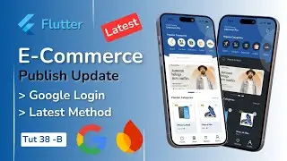 Latest Google Login using Firebase| Shopping App Backend | Flutter | Tut 38-B | Hindi/Urdu