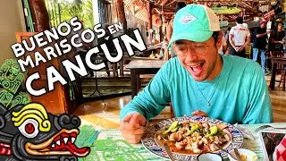 ¿Donde COMER MARISCOS en CANCÚN? 🤔 El Timón de Cancún 🏝