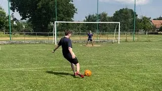 [FOOTBALL CHALLENGE]- skúšame brvná na bránu #1⚽️