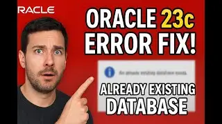 Fixing Already Existing Oracle Database Free Service Error | Oracle 23c AI free Database