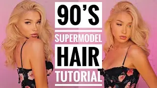 90'S SUPERMODEL VOLUMINOUS HAIR | DYSON AIRWRAP TUTORIAL