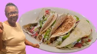 Tasty shrimp tacos