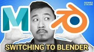 Live 3D Art - Transitioning from Maya to Blender (Part 3)
