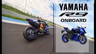 NEW Yamaha R9 Onboard Misano with Locatelli and Canepa