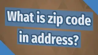 What is zip code in address?