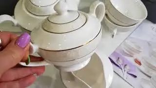 Чайный сервиз по акции лояльности