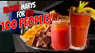 How to Make 100 Bloody Marys