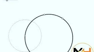 How to find centre of a circle|| maths Activity|| maths help center|| Mathshelpcenter || Geometry
