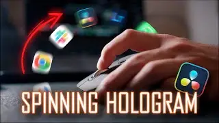 FINALLY a NEW Hologram Animation / DaVinci Resolve Tutorial
