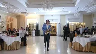 Саксофон-шоу от Antonio Saxophonio Одесса Днепр Киев