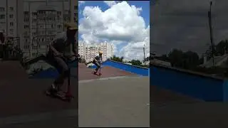 Лайн от Вавусика #самокат #automobile #катайсдушой #mtb #стант #bmx #cycling #трюки #велосипед
