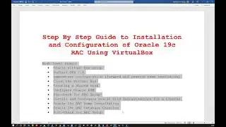 Part-I - 19c GI Installation and Configuration || Pre-Configuration & Checks
