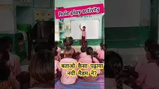 role play activity in classroom || Activity for class || #shortvideo #school @LearnIteveryday645