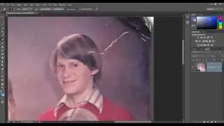 How to restore a damaged Photo in Photoshop