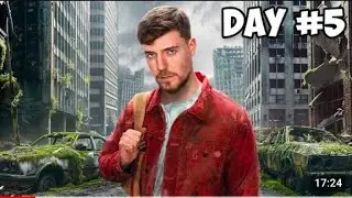 পরিত্যক্ত শহরে আমি ৭ দিন টিকে ছিলাম! | i Survived 7 Days in an Abandoned city !। mrBeast Bangla