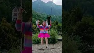 Качели #вГорах РОЗА ХУТОР
