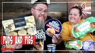 Puds & Pies || Americans Try UK Foods || Foreign Food Friday