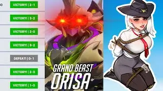PLAYING ORISA UNTIL SHE GETS NERFED (OW2 NEW META)