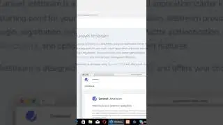 How to install & use laravel jetstream #shortsfeed #jetstream #2023 #shortsvideo #shortsviral