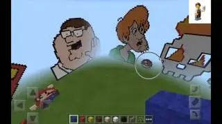R2-D2, SONIC, TROLL, SPIDER-MAN в MINECRAFT PE #1