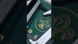Собрали буквы с подсветкой